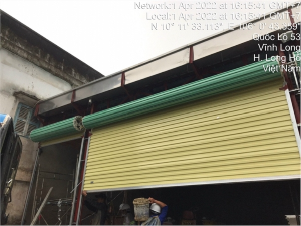 CỬA CUỐN CÔNG NGHỆ ÚC TẤM LIỀN HÃNG MITADOOR 